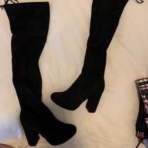 Over the knee boots